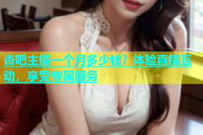杏吧主播一个月多少钱？体验直播互动，享受专属服务