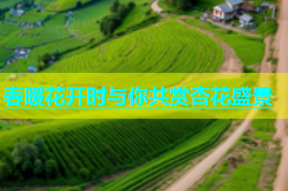 春暖花开时与你共赏杏花盛景