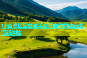 11杏吧社区交流平台开启你的健康生活新体验