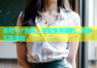 杏吧VIP购买：享受专属福利，畅享无限资源