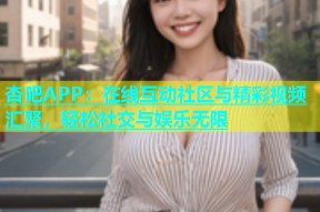 杏吧APP：在线互动社区与精彩视频汇聚，轻松社交与娱乐无限