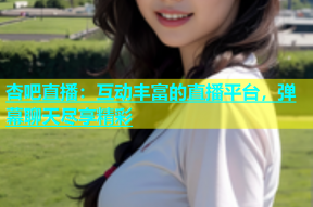 杏吧直播：互动丰富的直播平台，弹幕聊天尽享精彩