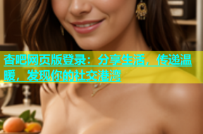 杏吧网页版登录：分享生活，传递温暖，发现你的社交港湾