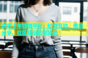 杏吧十年微信平台：社交互动、信息分享、社区建设的聚集地