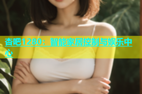 杏吧1280：智能家居控制与娱乐中心