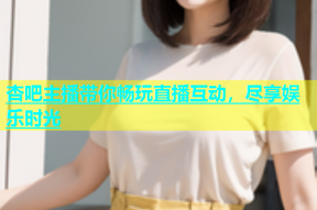 杏吧主播带你畅玩直播互动，尽享娱乐时光