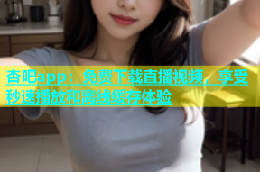 杏吧app：免费下载直播视频，享受秒速播放和离线缓存体验