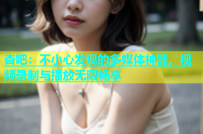 杏吧：不小心发现的多媒体神器，视频录制与播放无限畅享