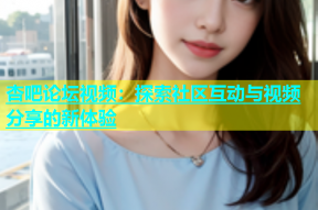 杏吧论坛视频：探索社区互动与视频分享的新体验