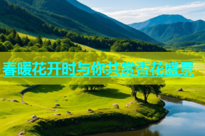 春暖花开时与你共赏杏花盛景