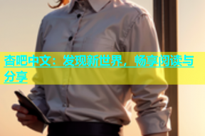 杏吧中文：发现新世界，畅享阅读与分享