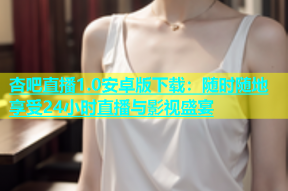 杏吧直播1.0安卓版下载：随时随地享受24小时直播与影视盛宴