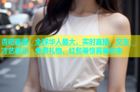 杏吧直播：全球华人最大，实时直播、交友、才艺展示，免费礼物、红包等惊喜等你来