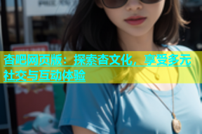 杏吧网页版：探索杏文化，享受多元社交与互动体验