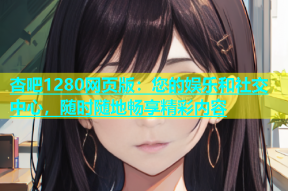 杏吧1280网页版：您的娱乐和社交中心，随时随地畅享精彩内容
