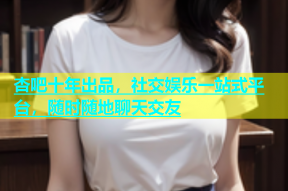 杏吧十年出品，社交娱乐一站式平台，随时随地聊天交友