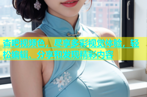 杏吧视频色，尽享多彩视觉体验，轻松编辑、分享和发现精彩内容