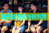 春天的杏花与你共舞