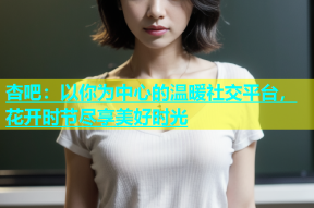 杏吧：以你为中心的温暖社交平台，花开时节尽享美好时光