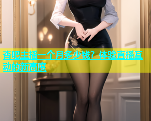杏吧主播一个月多少钱？体验直播互动的新高度  第1张