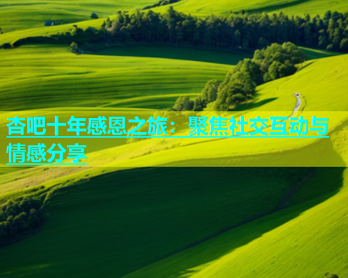 杏吧十年感恩之旅：聚焦社交互动与情感分享  第1张