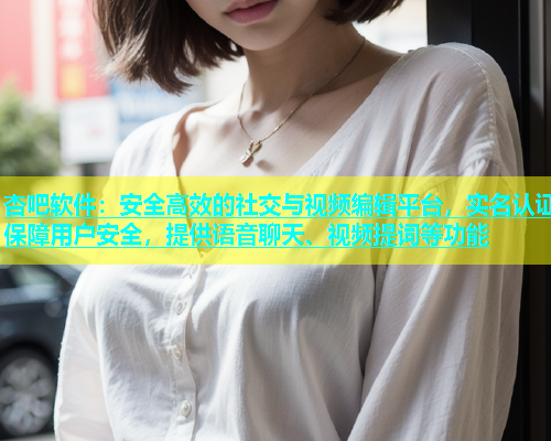 杏吧软件：安全高效的社交与视频编辑平台，实名认证保障用户安全，提供语音聊天、视频提词等功能  第2张